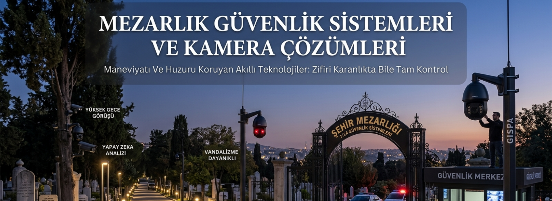 Mezarlık Güvenlik Sistemi Gispa